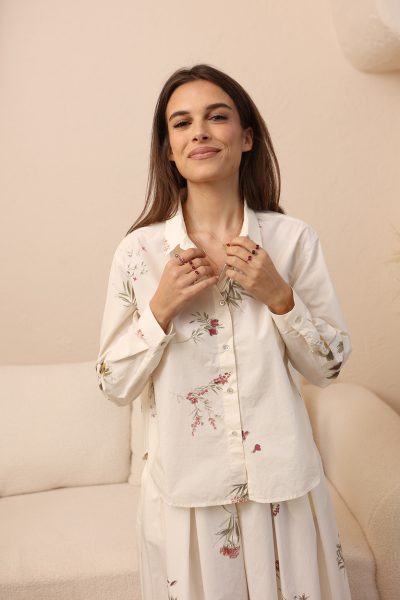 CAMICIA FLOWERS + GONNA FLOWERS 1