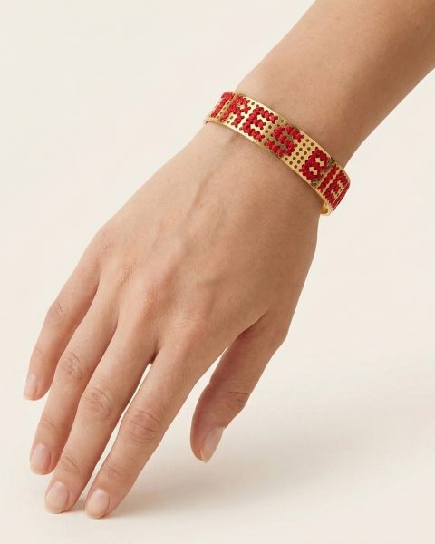 BRACCIALE TRES BIEN ROSSO 1